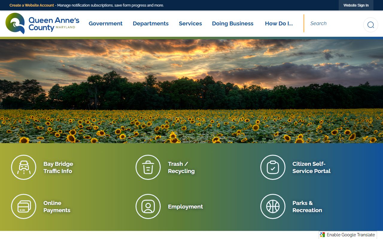 Queen Anne's County Government - Official Website